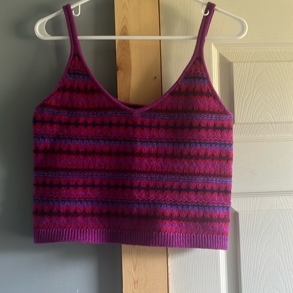 rag & bone Women’s Fairisle Sweater Cami - Picture 1 of 4